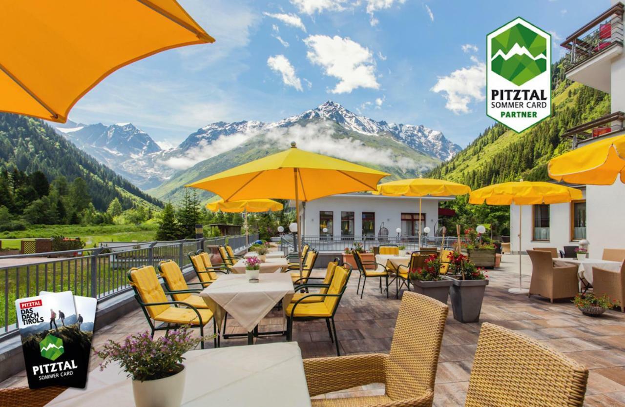 Hotel Vier Jahreszeiten Sankt Leonhard im Pitztal Exterior foto