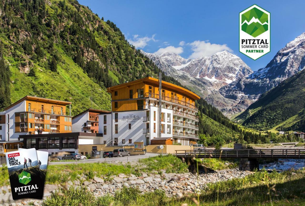Hotel Vier Jahreszeiten Sankt Leonhard im Pitztal Exterior foto